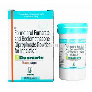 Duomate Transcaps, Beclometasone/ Formoterol