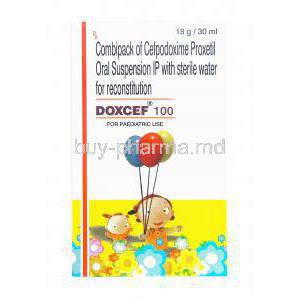 Doxcef Oral Suspension, Cefpodoxime 100mg