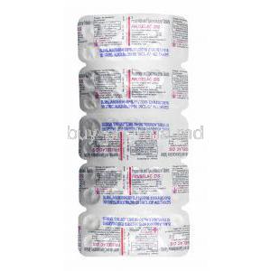 Fruselac DS, Furosemide and Spironolactone tablets back