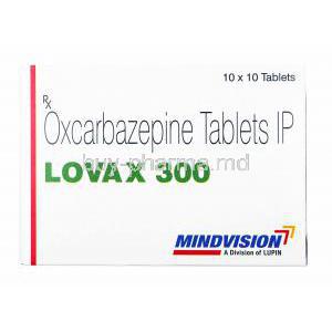 Lovax, Oxcarbazepine 300mg