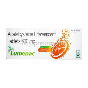 Lumenac, Acetylcysteine