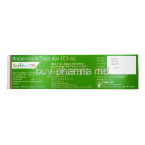 Fungeeheal, Itraconazole 100mg manufacturer
