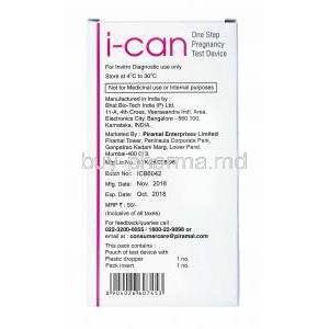i-Can Pregnancy Test Kit manufacturer