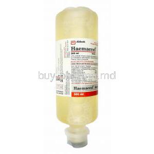 Haemaccel Infusion, Calcium Chloride/ Potassium Chloride/ Sodium Chloride