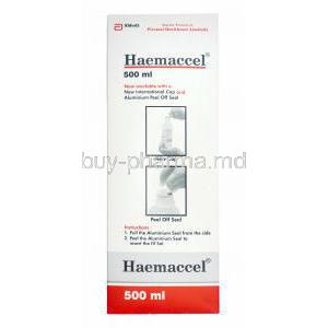 Haemaccel Infusion, Calcium Chloride, Potassium Chloride and Sodium Chloride instructions