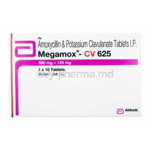 Megamox CV, Amoxicillin/ Clavulanic Acid
