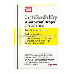 Anafortan Drops, Camylofin