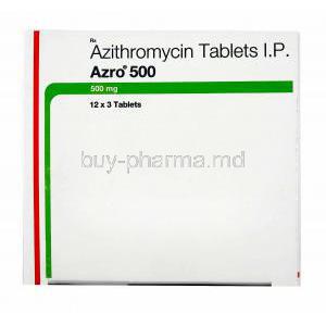 Azro, Azithromycin 500mg