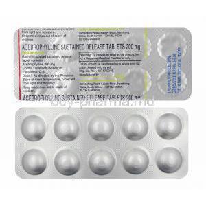 Bigbro OD, Acebrophylline tablets