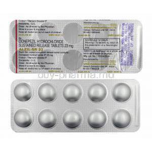 Alzil, Donepezil 23mg tablets