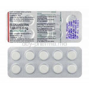 Blonitas, Blonanserin 8mg tablets