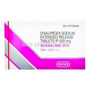 Divaa-OD, Divalproex 500mg