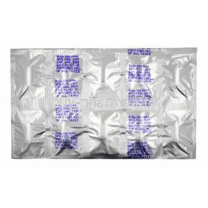 Divaa-OD, Divalproex 750mg tablets back