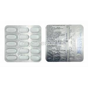 Calinept, Calcitriol and Calcium Carbonate tablets