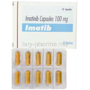 Imatinib, Mesylate 100 Mg Capsule