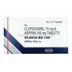 Clavix-AS, Aspirin low strength/ Clopidogrel