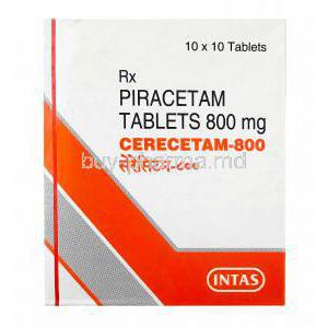 Cerecetam, Piracetam 800mg