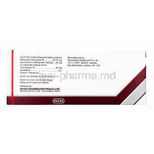 Embeta-TM, Telmisartan and Metoprolol manufacturer 25mg