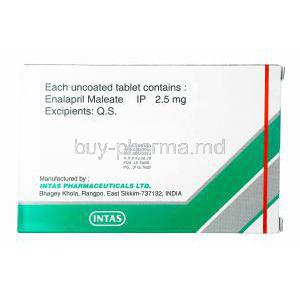 Enapril, Enalapril 2.5mg manufacturer