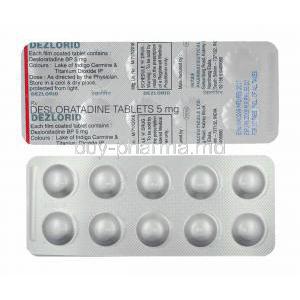 Dezlorid, Desloratadine