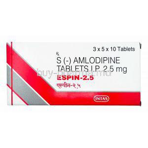 Espin, Amlodipine 2.5mg