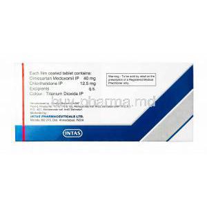 Olmark CT, Olmesartan and Chlorthalidone 40mg manufacturer