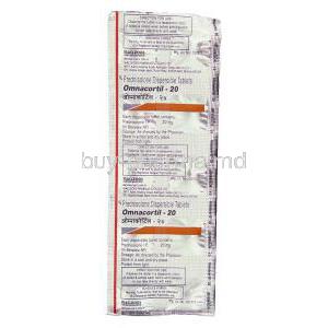 Generic Deltasone,  Prednisolone 20 Mg Tablet Packaging
