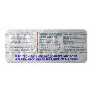 Napra-D, Naproxen/ Domperidone