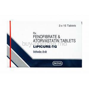 Lipicure-TG, Atorvastatin/ Fenofibrate