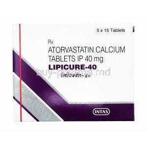 Lipicure, Atorvastatin 40mg