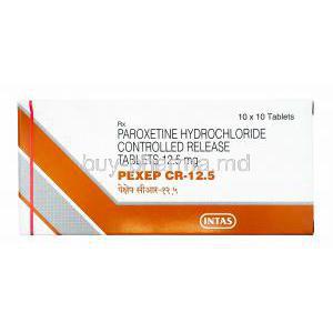 Pexep CR, Paroxetine 12.5mg