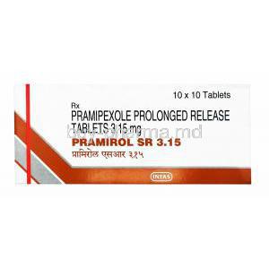 Pramirol, Pramipexole 3.15mg