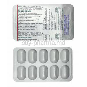Pantium DSR, Domperidone and Pantoprazole capsules