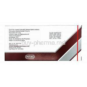 Pexep CR, Paroxetine 37.5mg manufacturer