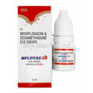 Mflotas DX Eye Drop, Moxifloxacin/ Dexamethasone