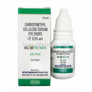 Eco Tears Eye Drops, Carboxymethylcellulose