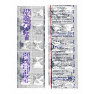 Teniva, Teneligliptin 20mg tablets