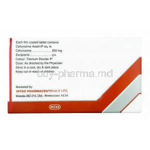 Tuftil, Cefuroxime 250mg manufacturer