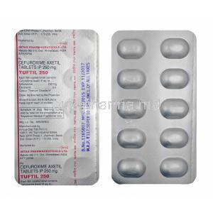 Tuftil, Cefuroxime 250mg tablet