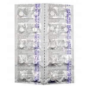 Trancodol DT, Haloperidol 5mg tablets back