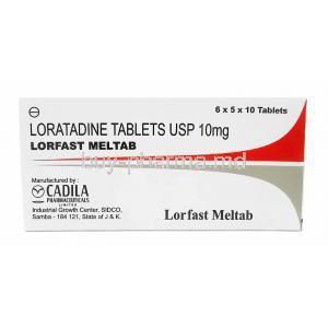 Lorfast Meltab, Loratadine