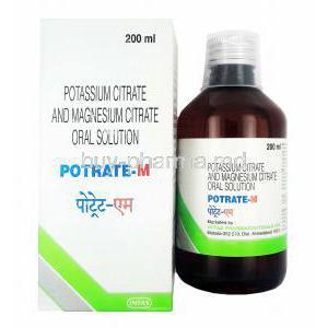 Potrate-M Oral Solution, Magnesium Citrate/ Potassium Citrate