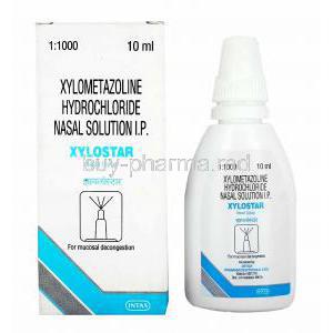 Xylostar Nasal Solution, Xylometazoline Hydrochioride