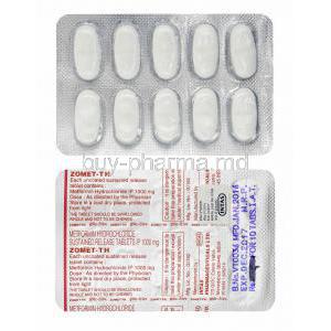 Zomet-TH, Metformin tablets