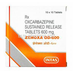 Zenoxa OD, Oxcarbazepine 600mg