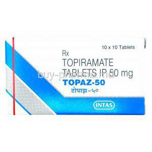 Topaz, Topiramate 50mg