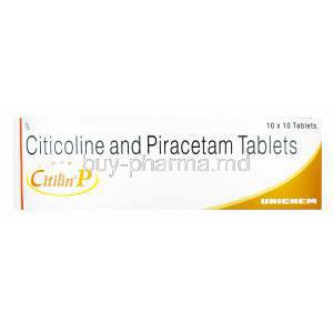 Citilin P, Citicoline/ Piracetam