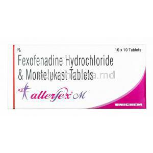 Allerfex M, Montelukast/ Fexofenadine