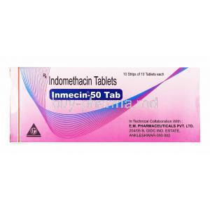 Inmecin, Indomethacin 50mg