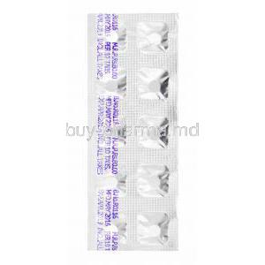 Inmecin, Indomethacin 50mg tablets back